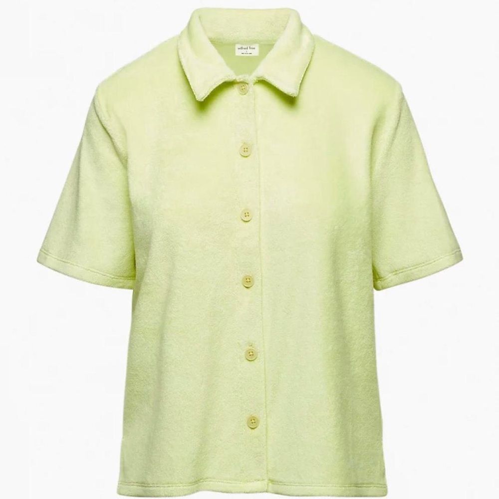 WILFRED FREE yellow sunny shirt